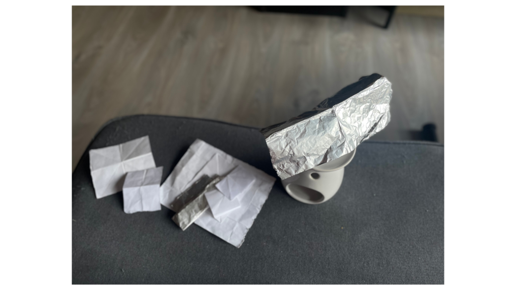 des bouts de papier pour un exercice psychique : la télékinésie